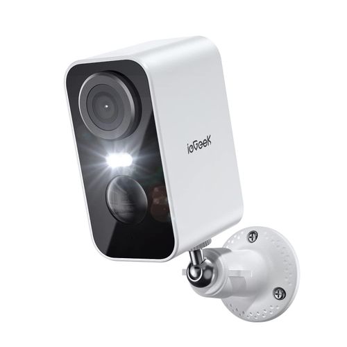 GALAYOU Camera Surveillance WiFi Exterieure sans Fil - 2K Camera Surveillance sur Batteries Exterieure/Interieure, Alerte Instantanée PIR, Vision Nocturne en Couleur, Sirène Intelligente, IP65 (2p